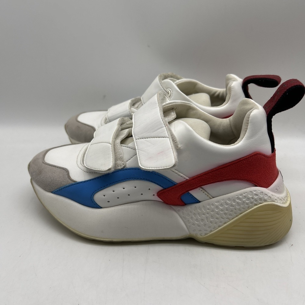 Stella McCartney Eclypse Chunky Double Tab Trainers Sneakers Size 35 - Picture 3 of 16